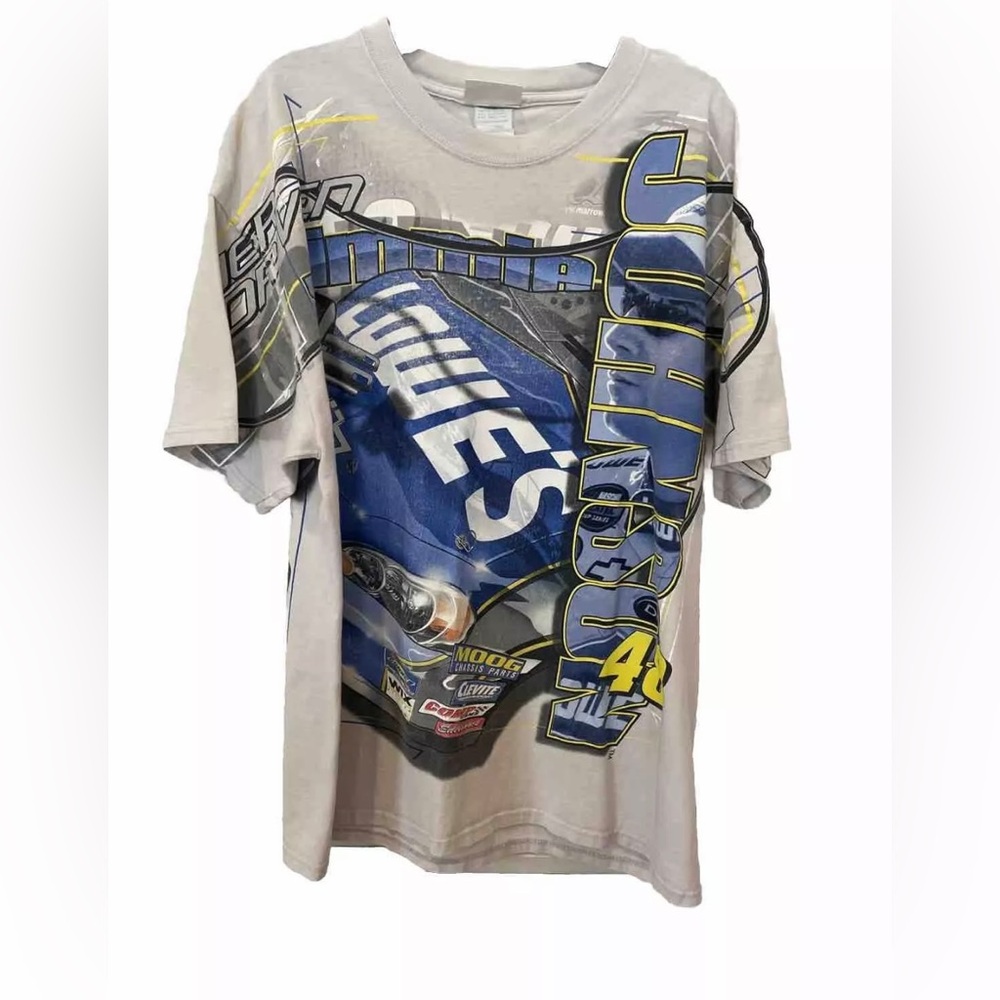 Jimmie Johnson NASCAR T-shirt Men’s size Large Vintage